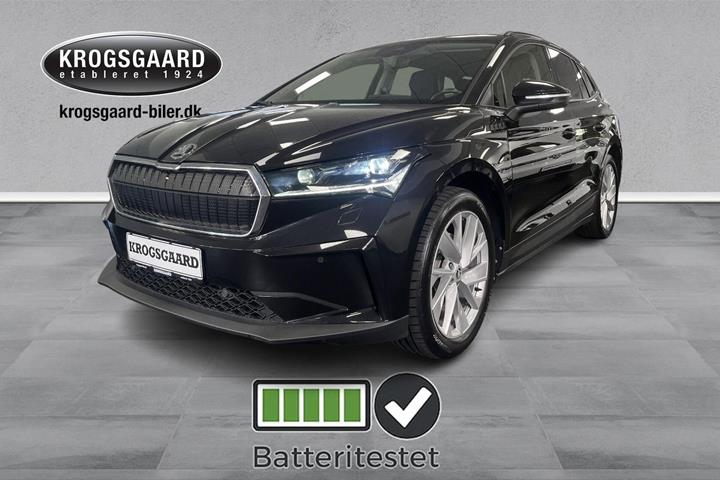 Sort Skoda Enyaq fra 2023