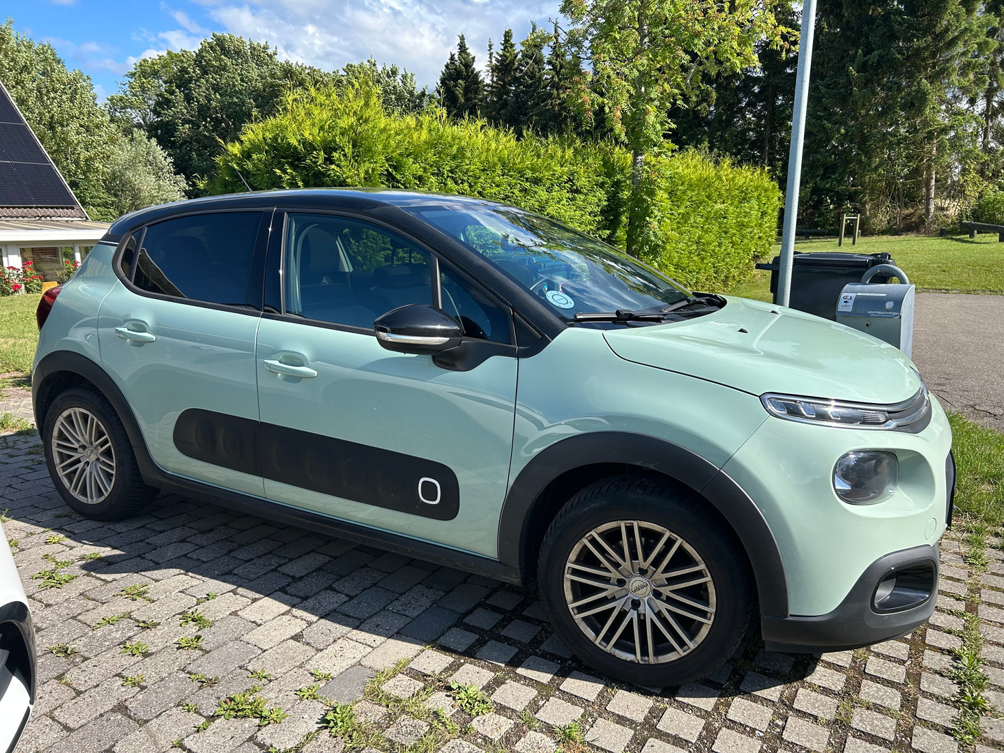 Grøn Citroën C3 fra 2019