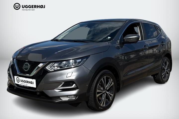 Grå Nissan Qashqai fra 2019