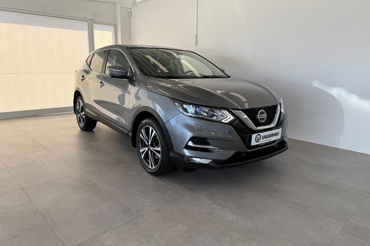 Grå Nissan Qashqai fra 2019