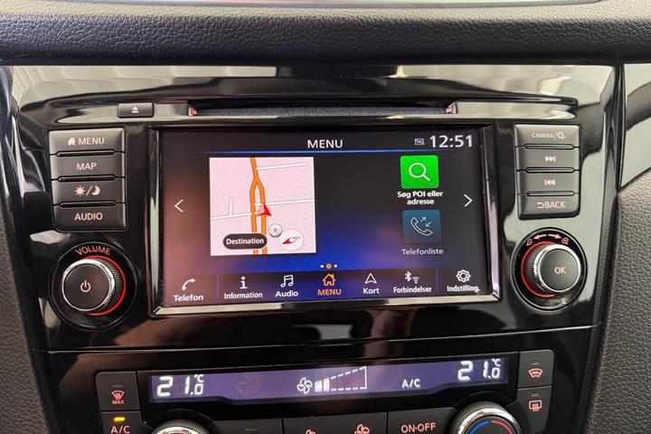 Grå Nissan Qashqai fra 2019