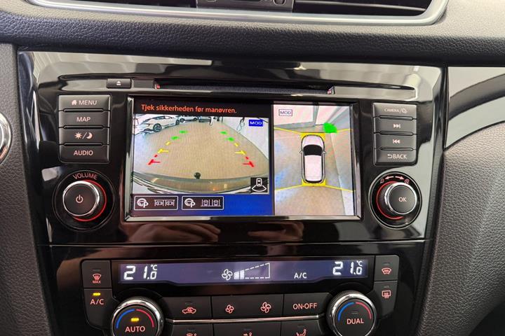 Grå Nissan Qashqai fra 2019