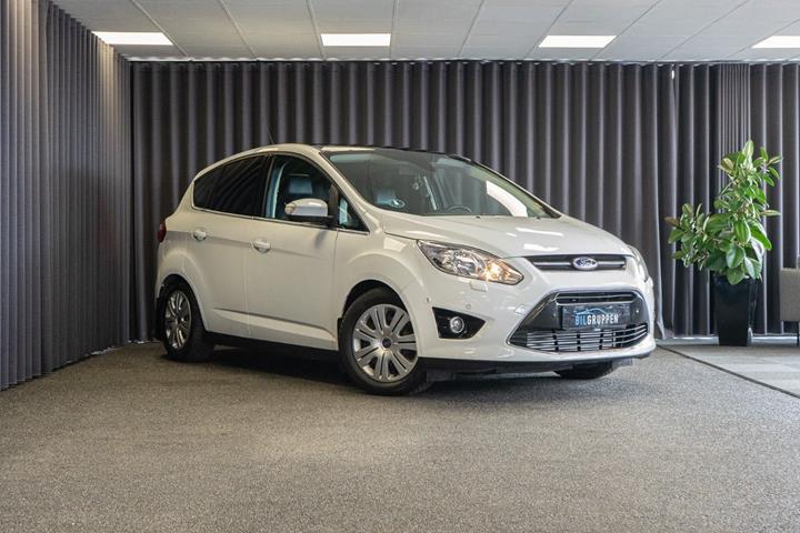 Hvid Ford C-MAX fra 2014