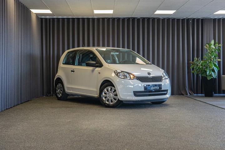 Hvid Skoda Citigo fra 2013