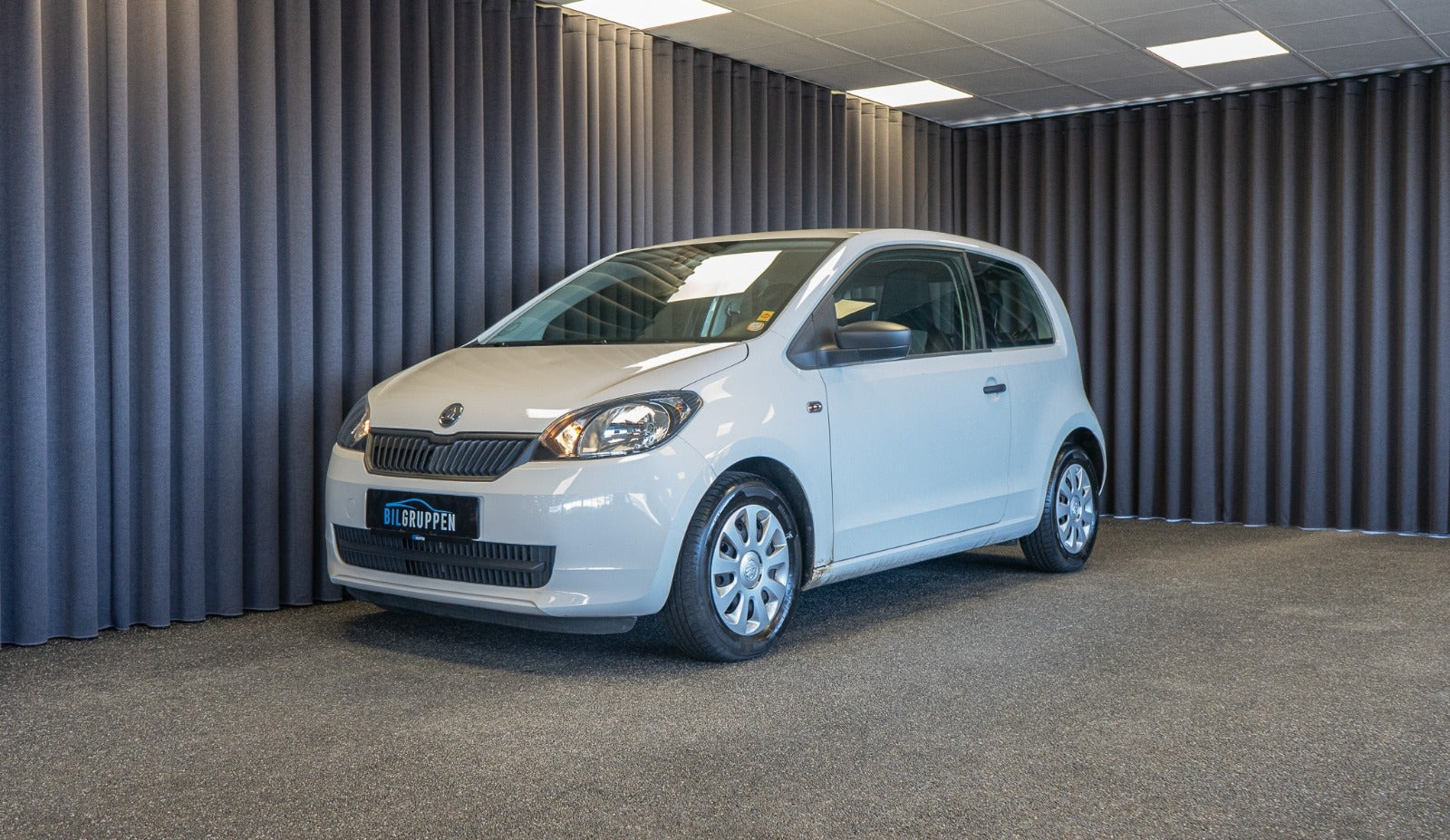 Hvid Skoda Citigo fra 2013