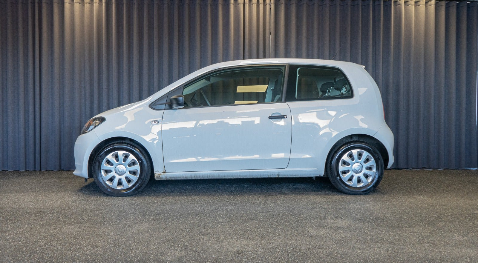 Hvid Skoda Citigo fra 2013