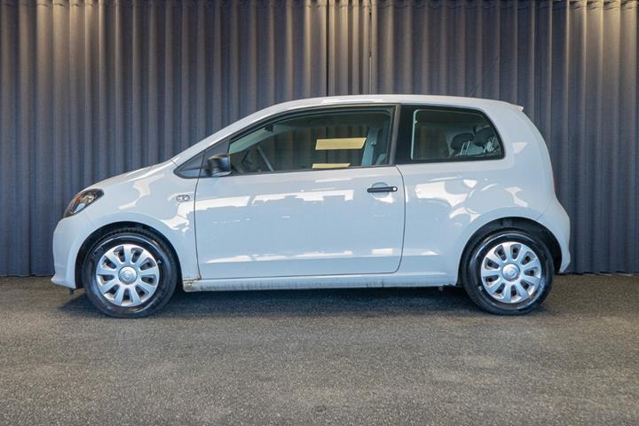 Hvid Skoda Citigo fra 2013