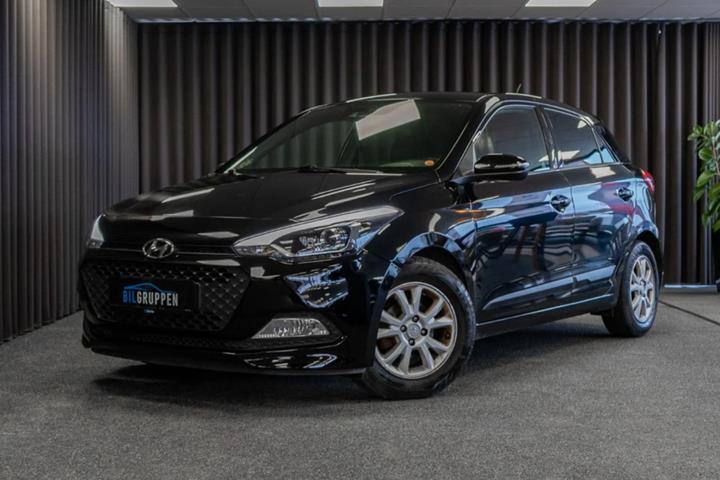 Sort Hyundai i20 fra 2017