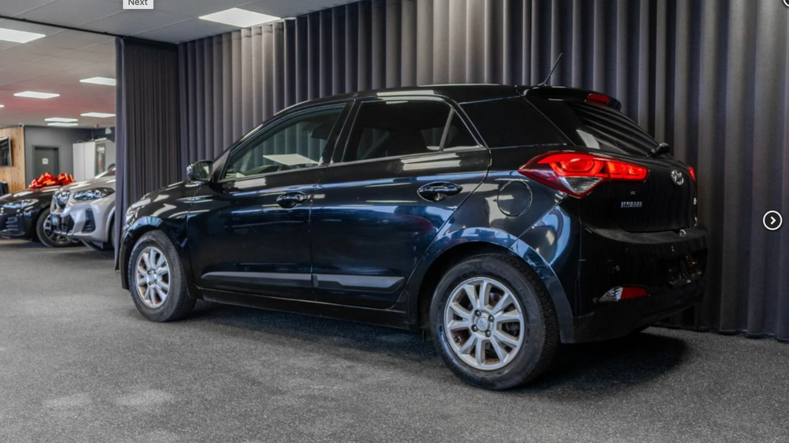 Sort Hyundai i20 fra 2017
