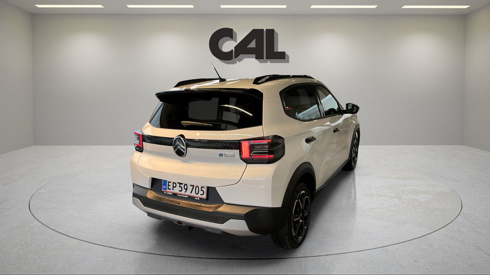Hvid Citroën ë-C3 fra 2026