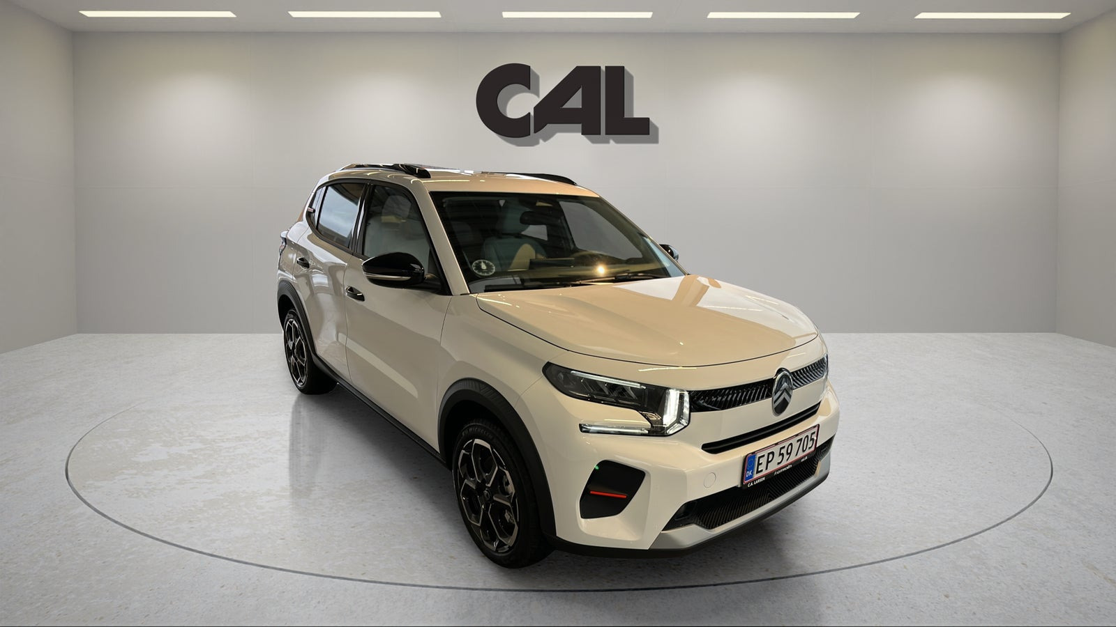 Hvid Citroën ë-C3 fra 2026