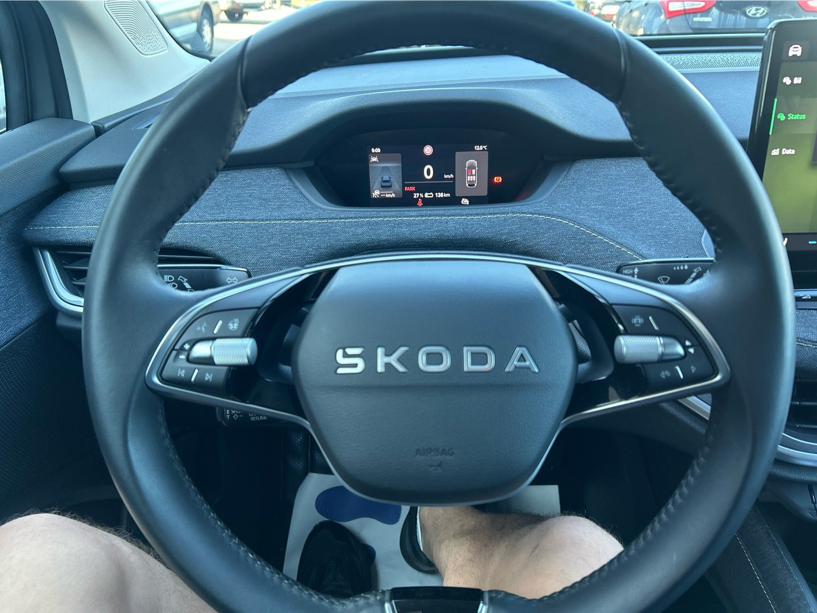Grå Skoda Elroq fra 2025