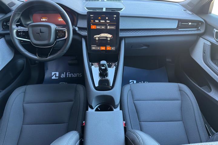 Hvid Polestar 2 fra 2023
