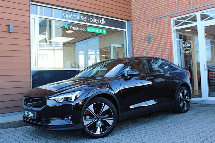 Sort Polestar 2 fra 2024