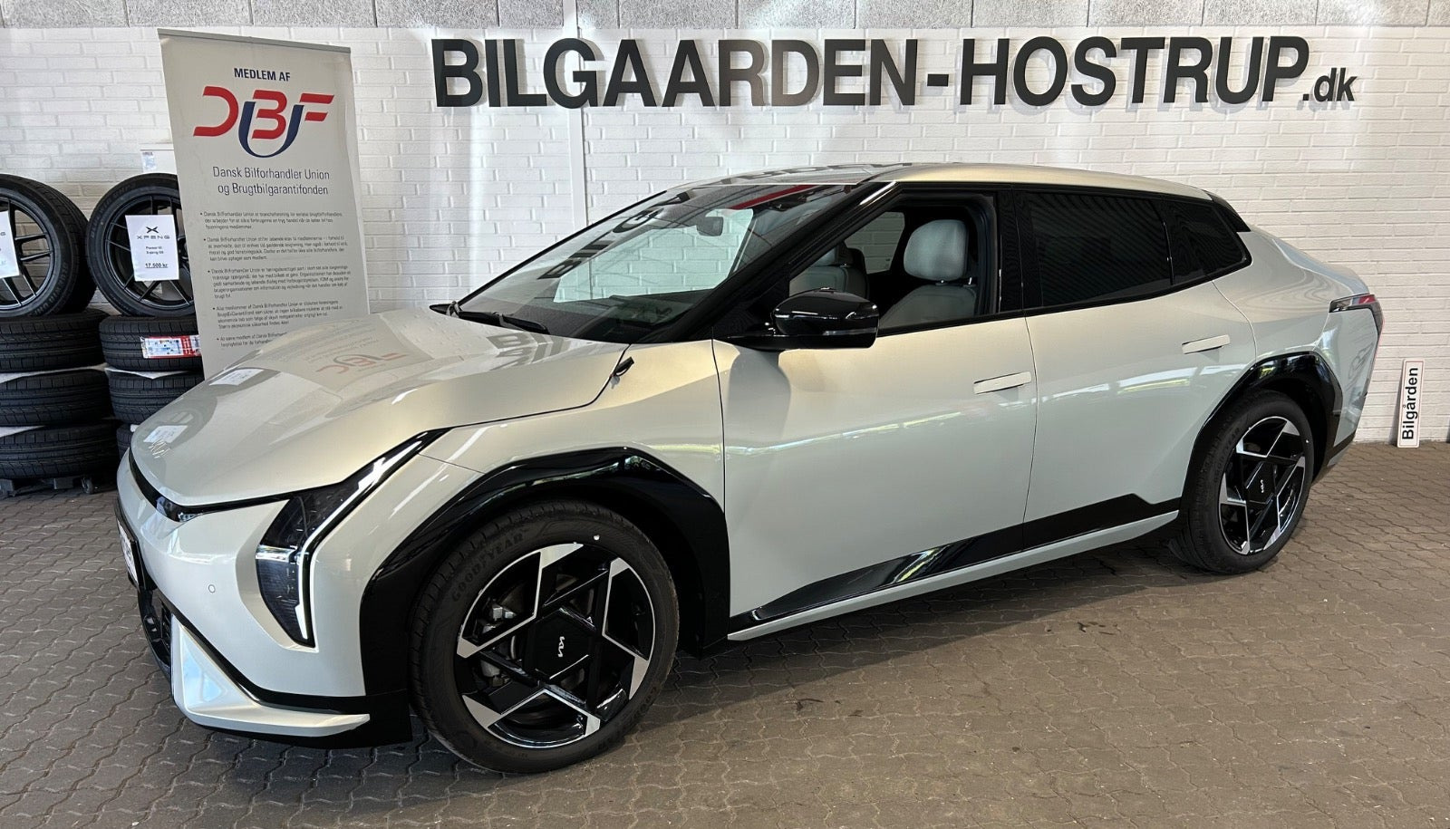 Sølv Kia EV4 fra 2026