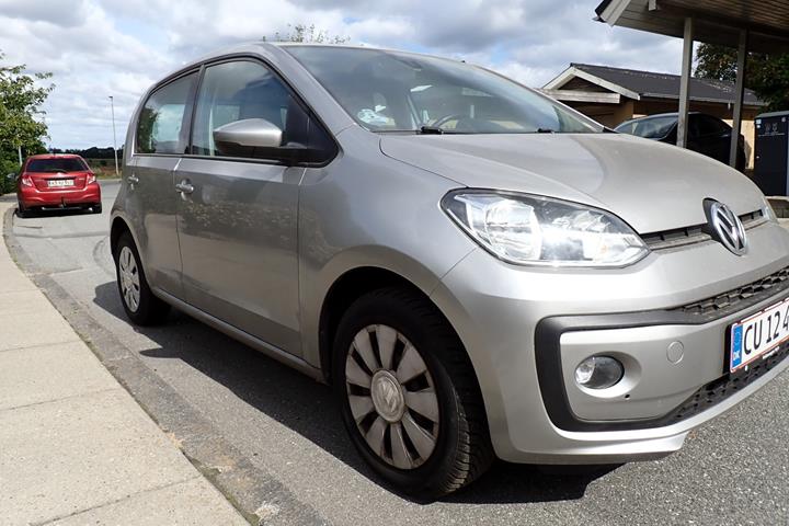 Grå VW UP! fra 2019