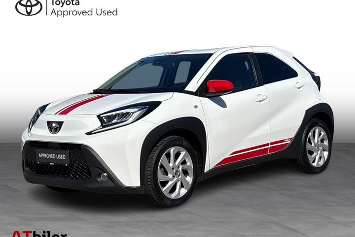 Hvid Toyota Aygo X fra 2022