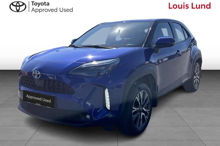 Blå Toyota Yaris Cross fra 2021