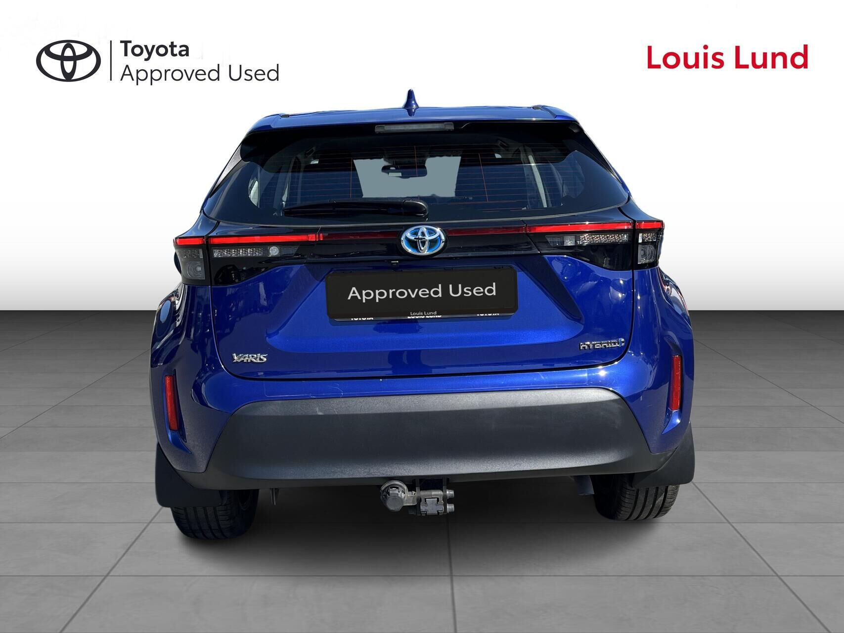 Blå Toyota Yaris Cross fra 2021