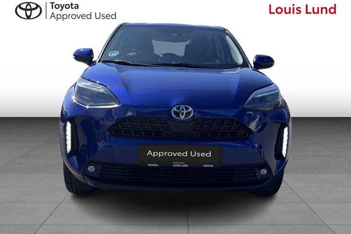 Blå Toyota Yaris Cross fra 2021
