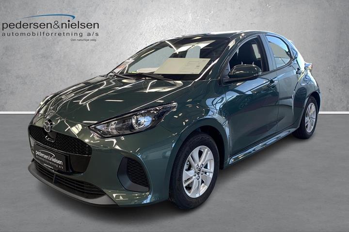 Grøn Mazda 2 fra 2026
