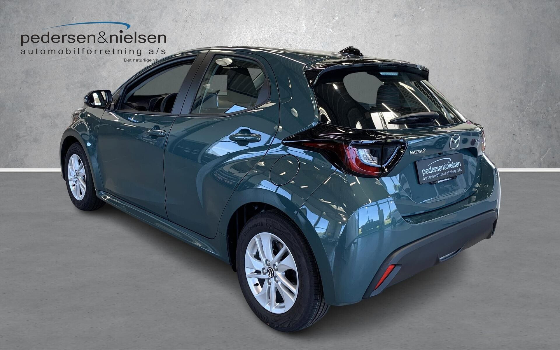 Grøn Mazda 2 fra 2026