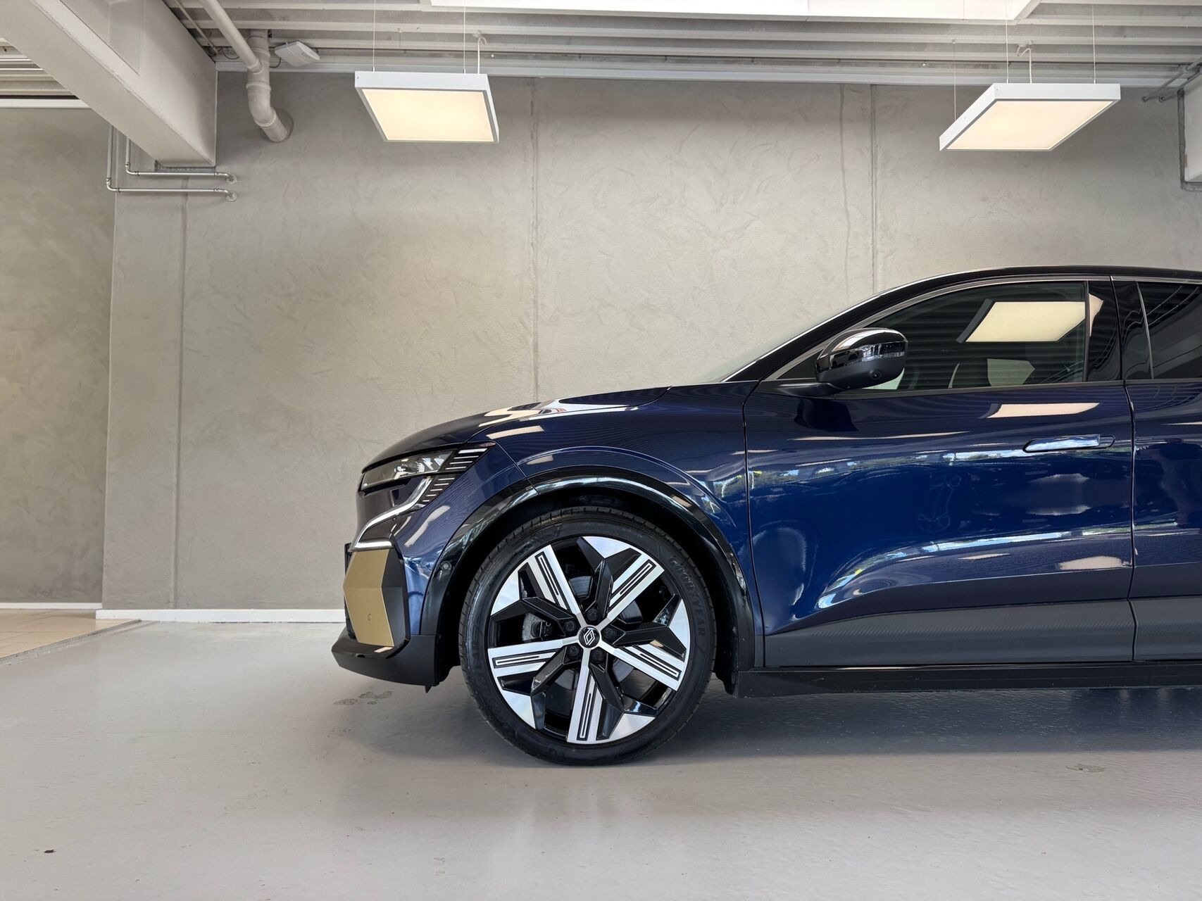 Blå Renault Mégane fra 2024