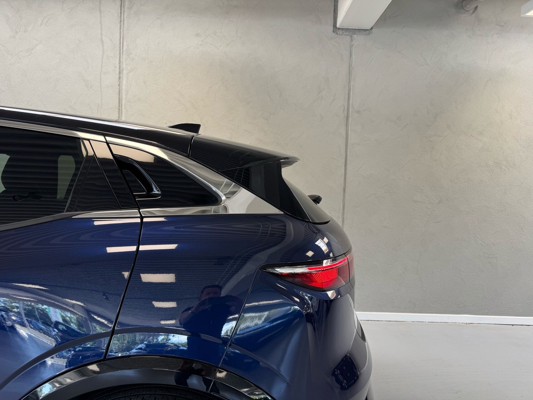 Blå Renault Mégane fra 2024