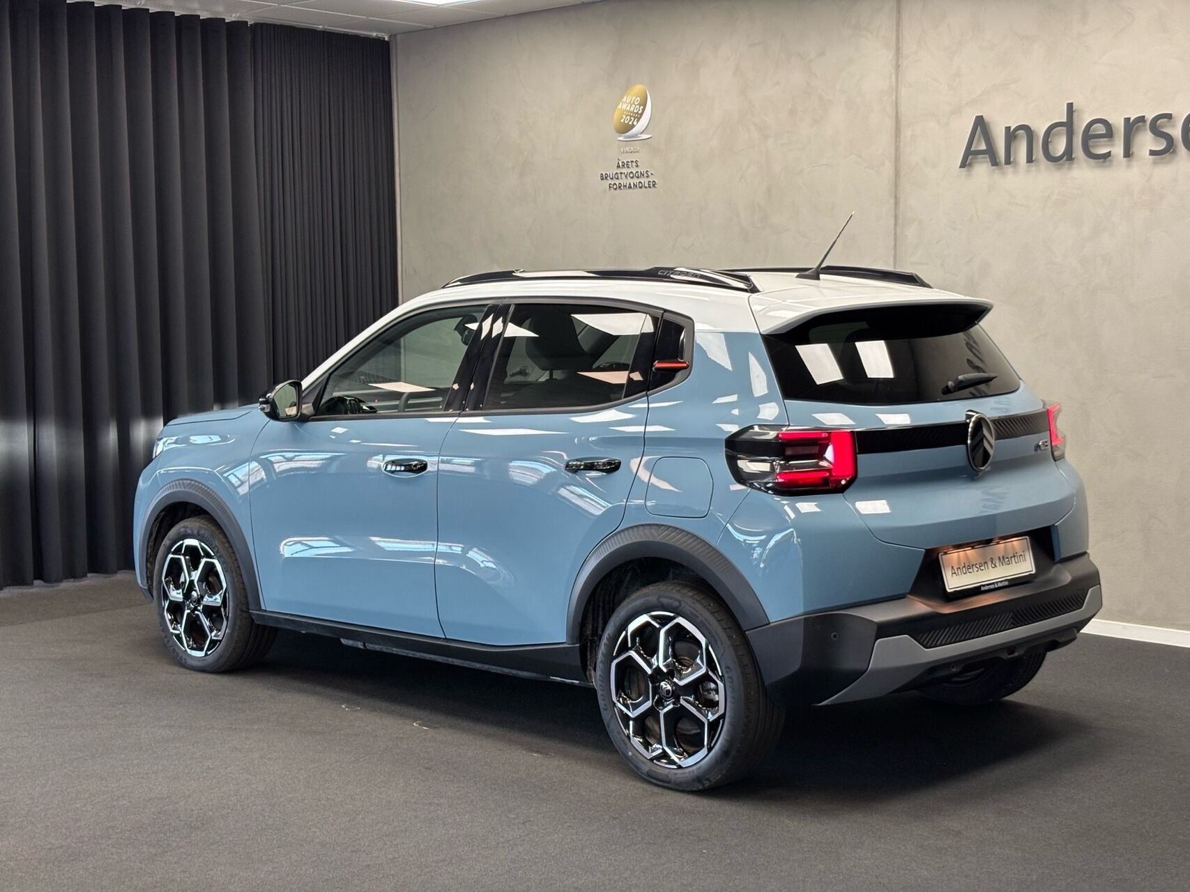 Blå Citroën ë-C3 fra 2025