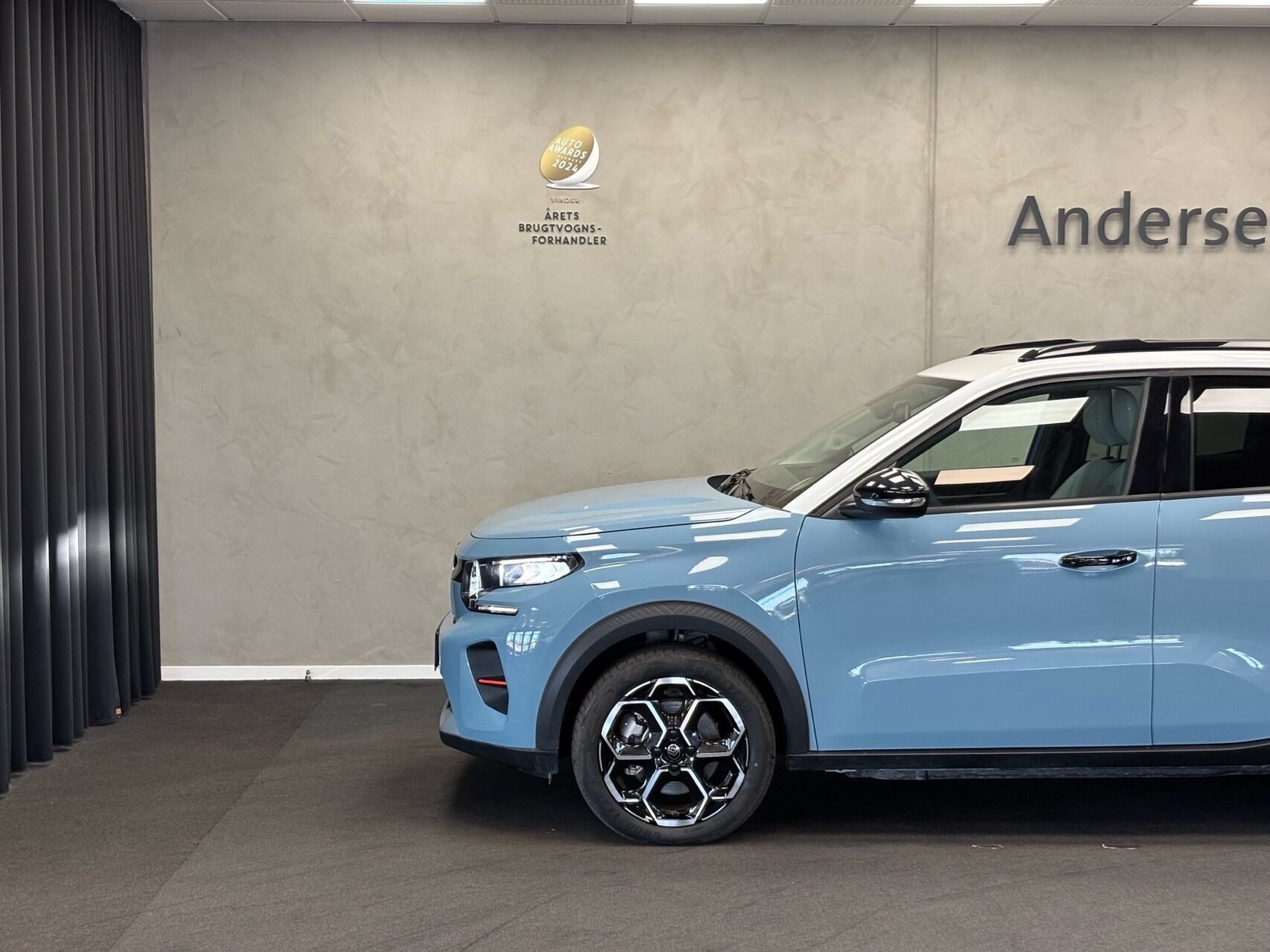 Blå Citroën ë-C3 fra 2025
