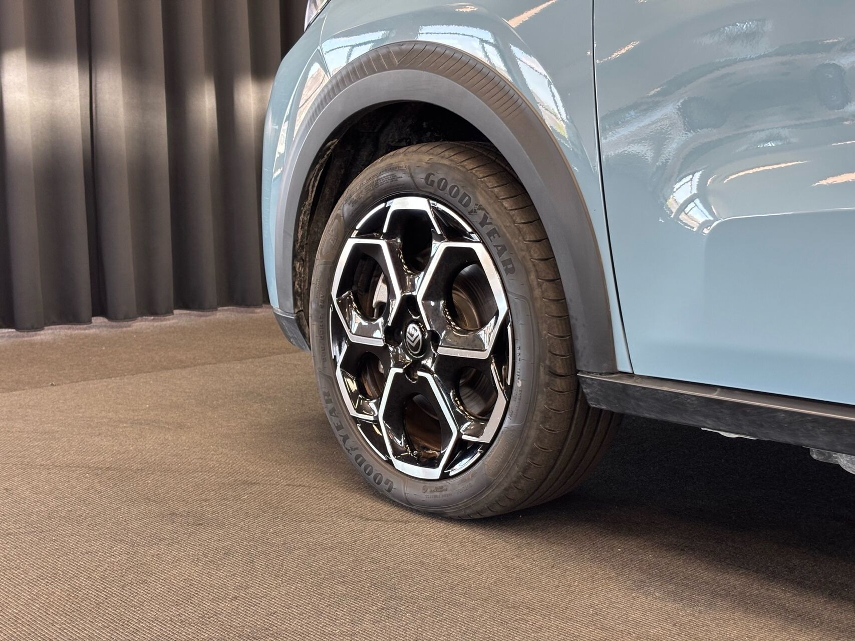 Blå Citroën ë-C3 fra 2025