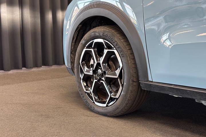 Blå Citroën ë-C3 fra 2025