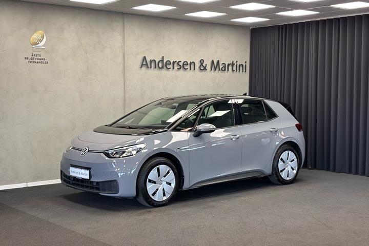 Grå VW ID.3 fra 2023