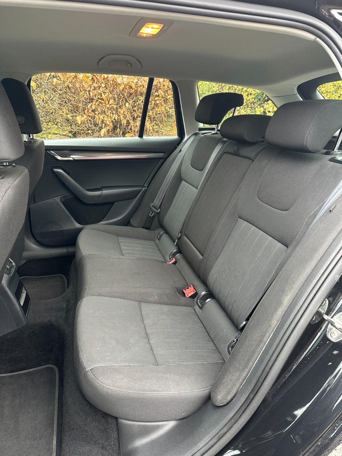 Sort Skoda Octavia fra 2019