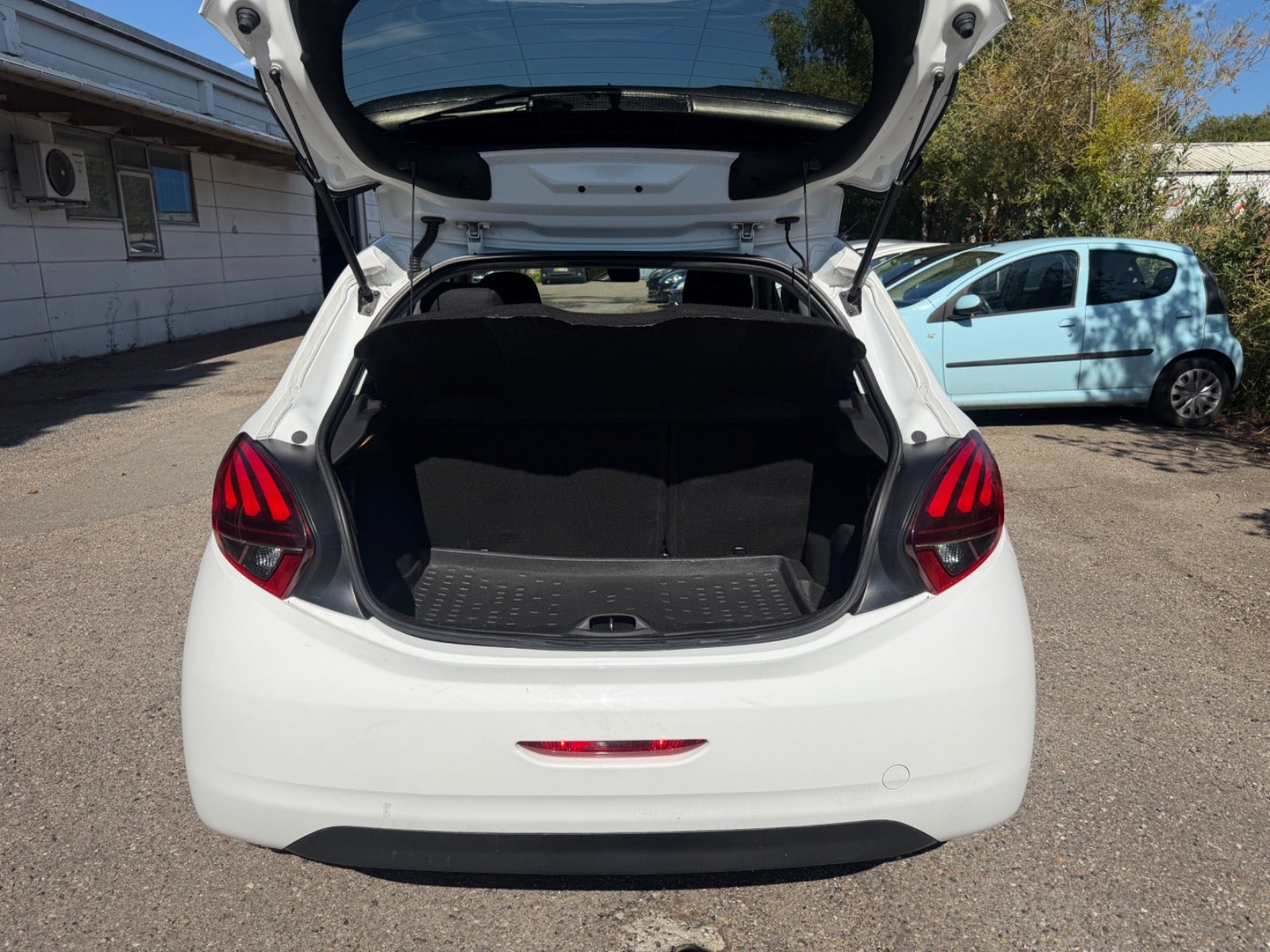 Grøn Peugeot 208 fra 2019