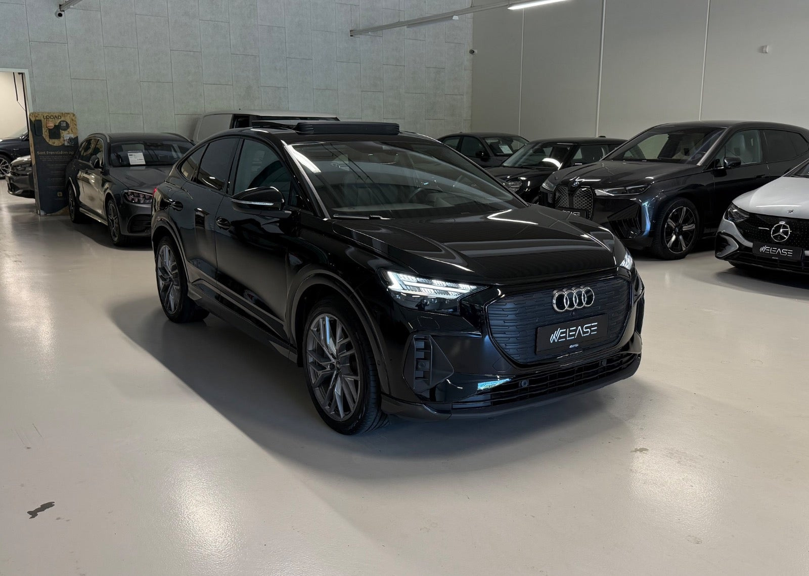 Sort Audi Q4 e-tron fra 2023