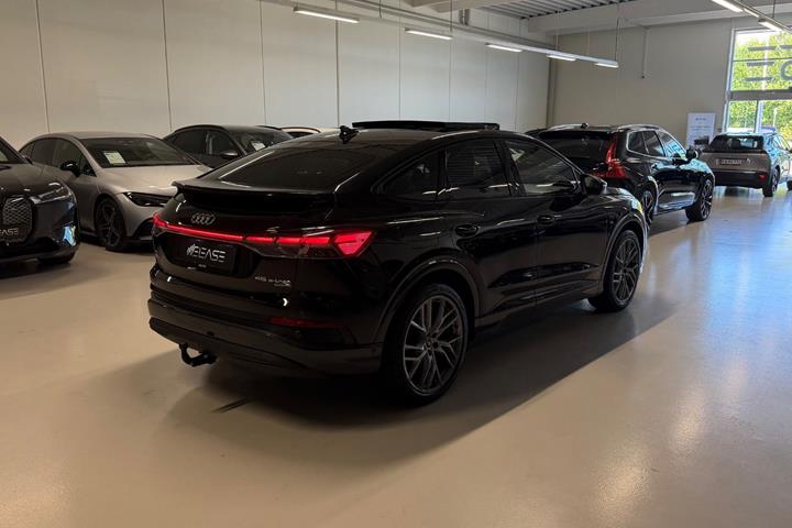 Sort Audi Q4 e-tron fra 2023