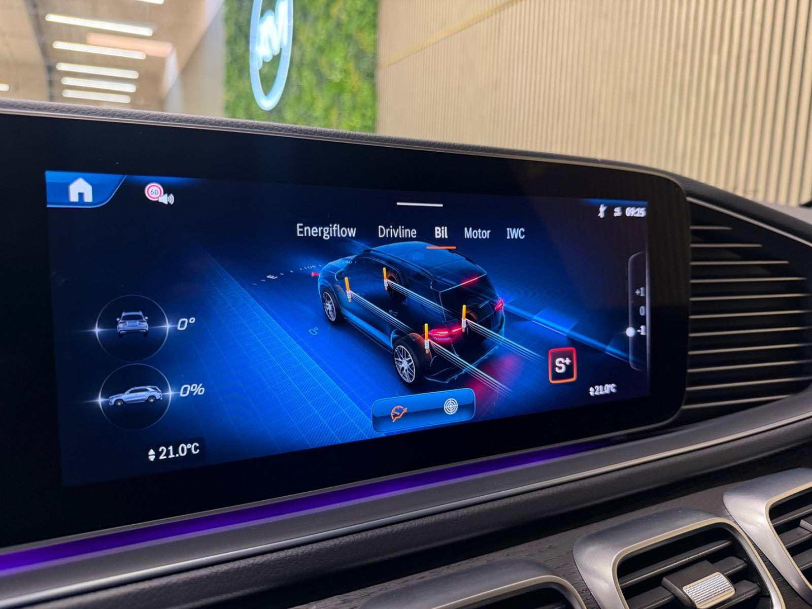 Sort Mercedes GLE53 fra 2025