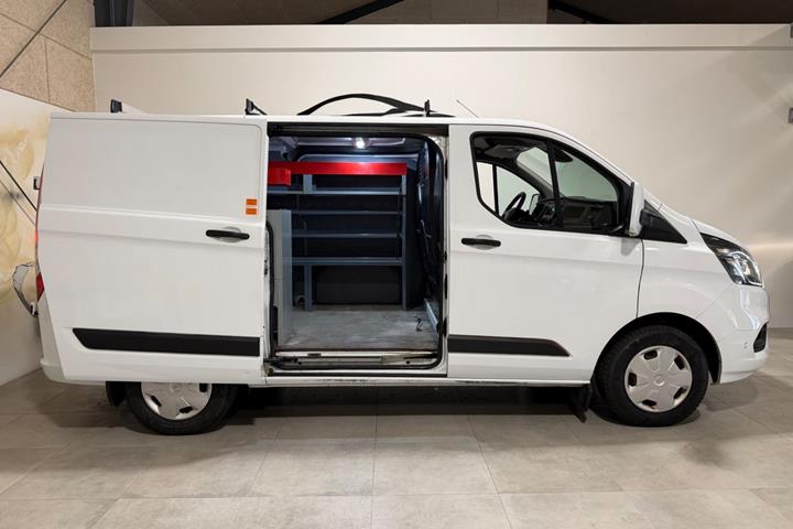 Hvid Ford Transit Custom 280 L1 fra 2018