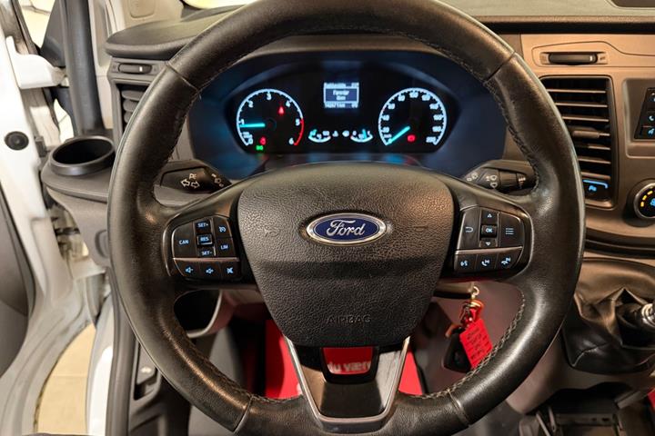 Hvid Ford Transit Custom 280 L1 fra 2018