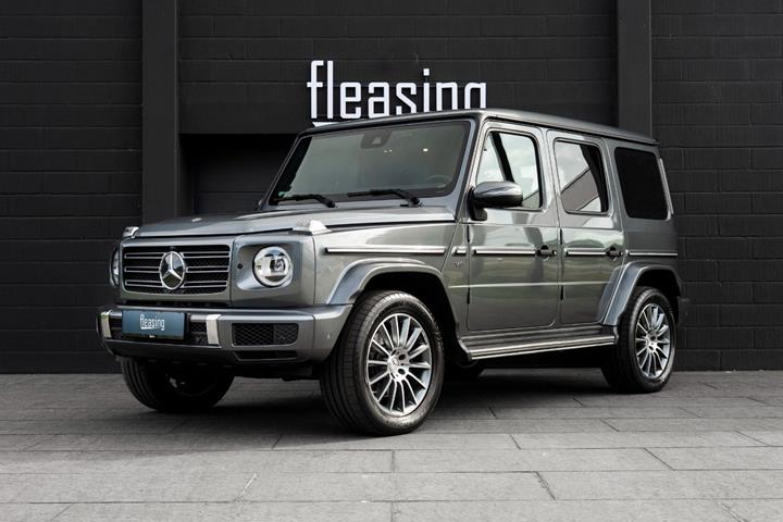 Grå Mercedes G500 fra 2020