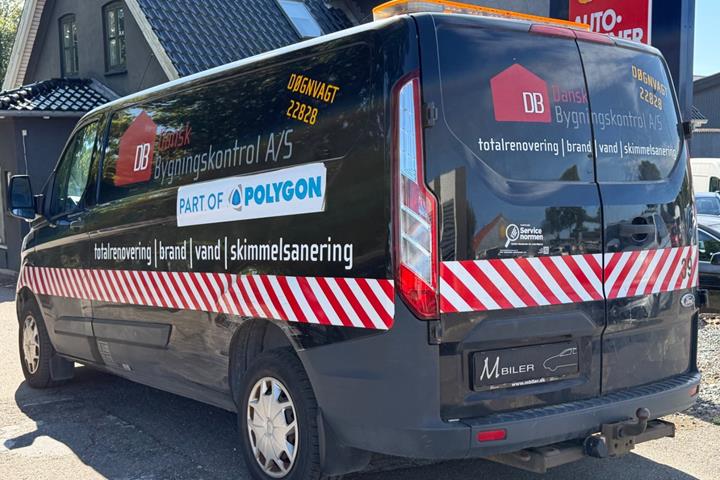 Sort Ford Transit Custom 310 L2 fra 2016