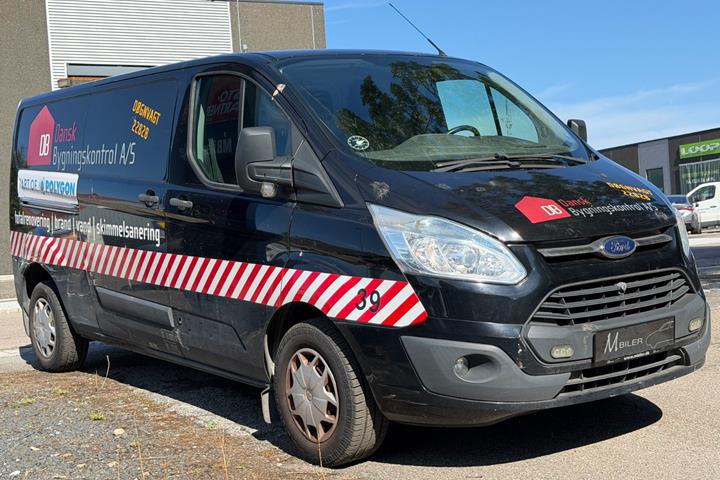 Sort Ford Transit Custom 310 L2 fra 2016