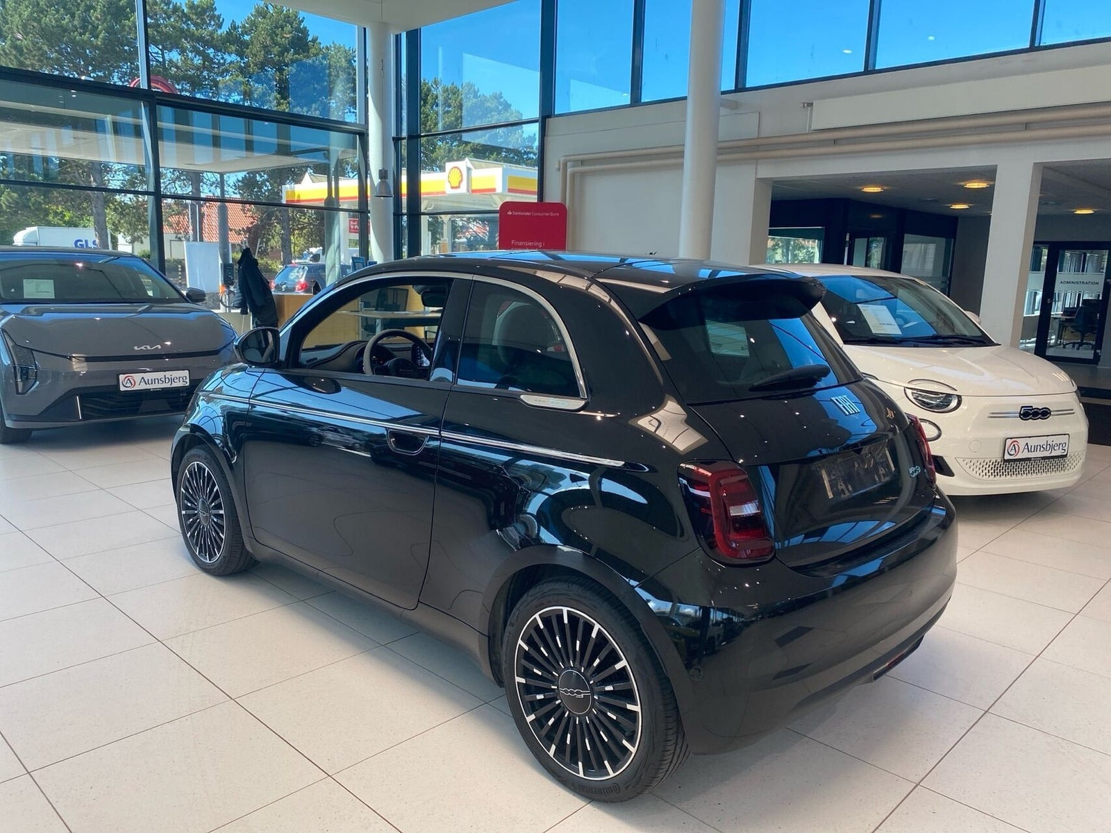Sort Fiat 500e fra 2024