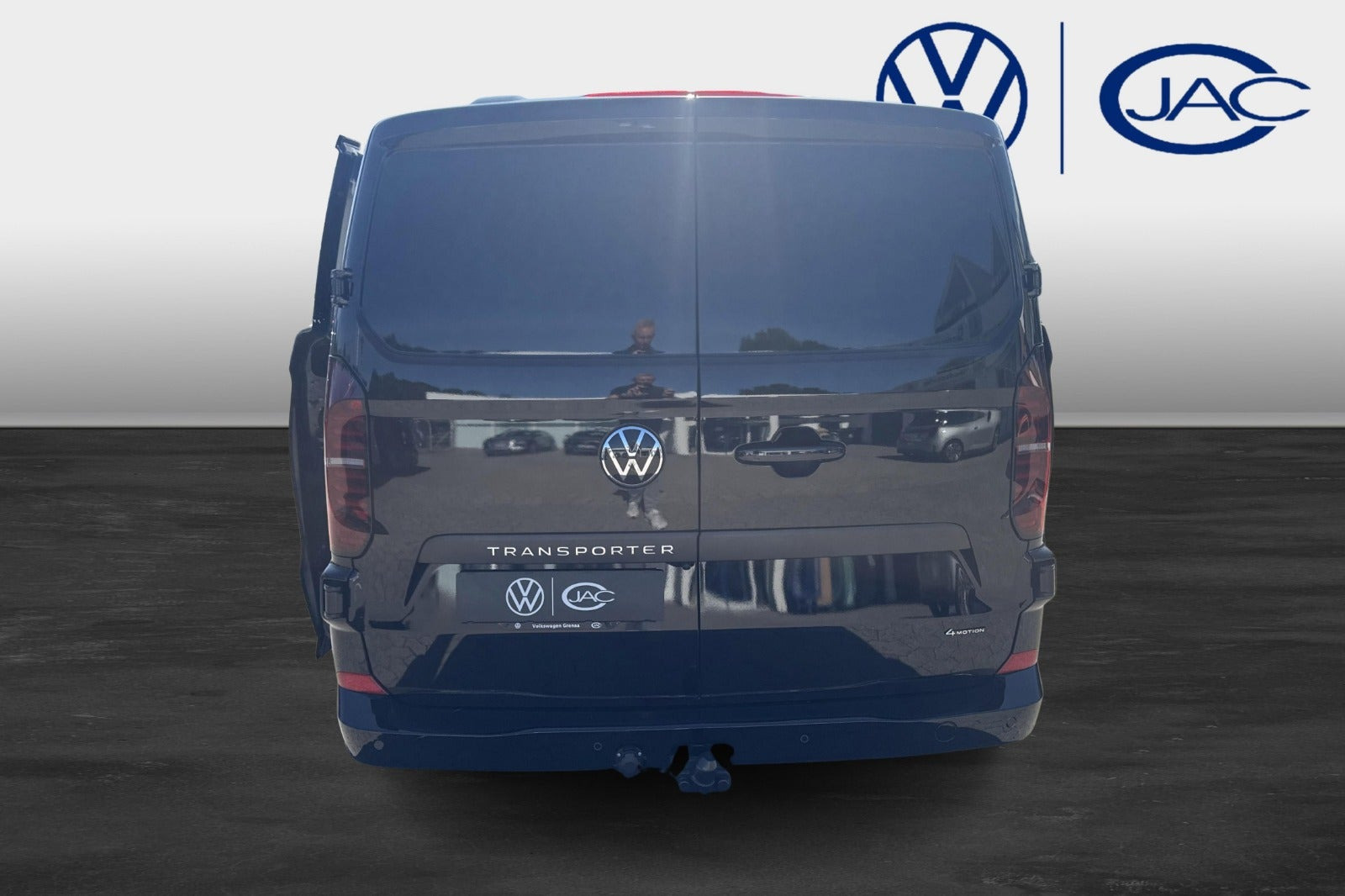 Sort VW Transporter fra 2026