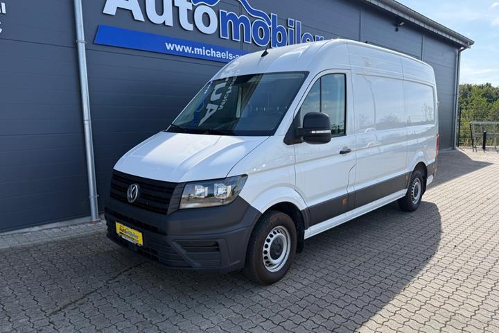 Hvid VW Crafter 35 fra 2024