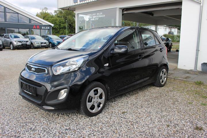 Sort Kia Picanto fra 2014 set udefra
