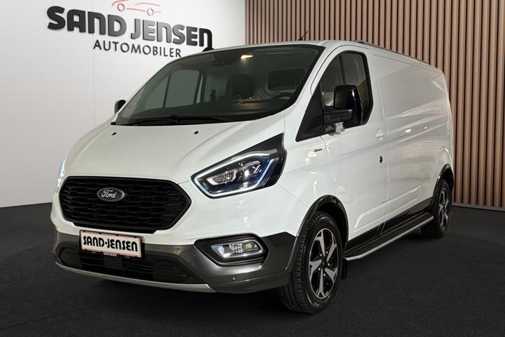 Hvid Ford Transit Custom 300 L2 fra 2021