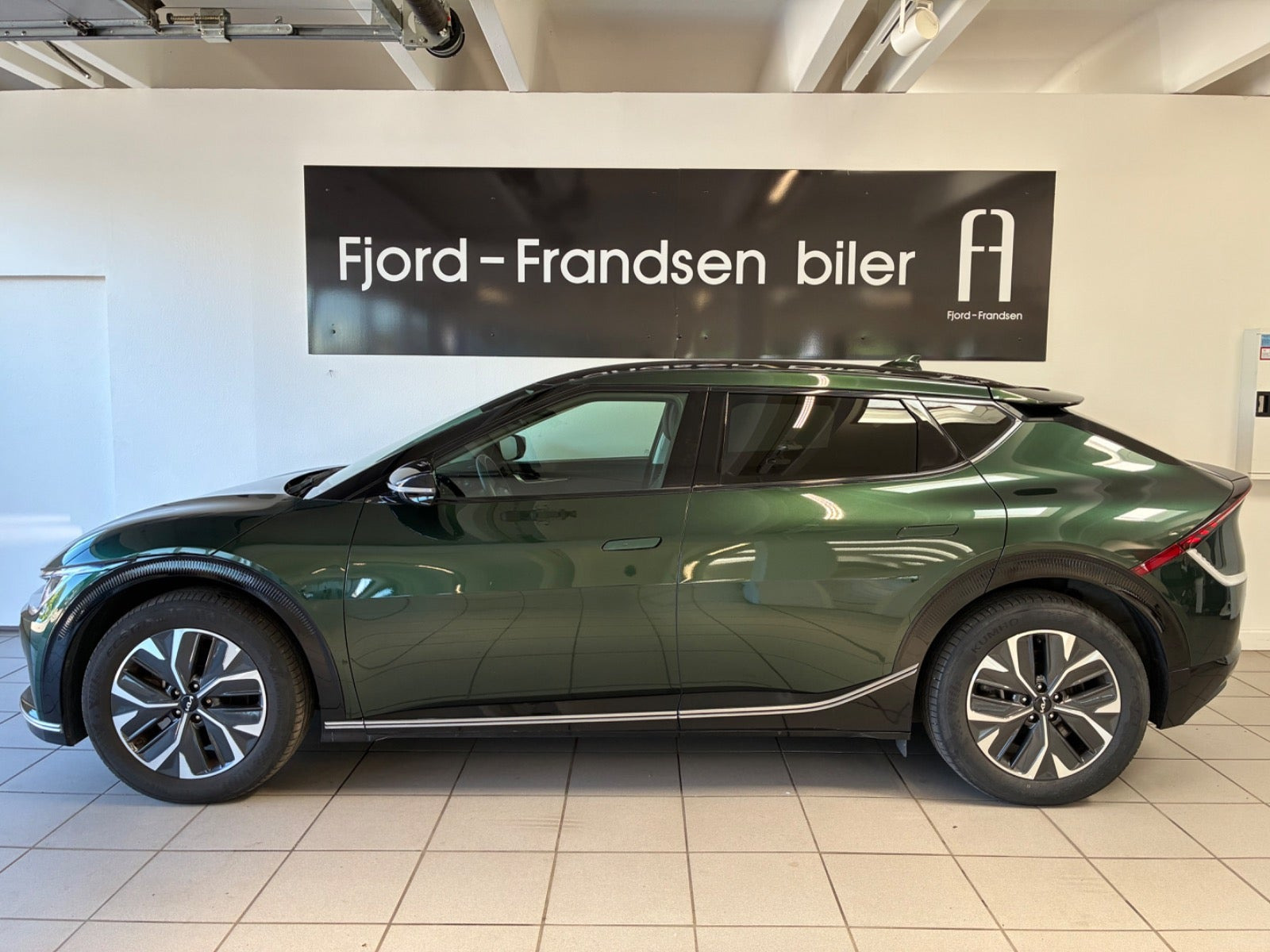 Grøn Kia EV6 fra 2023