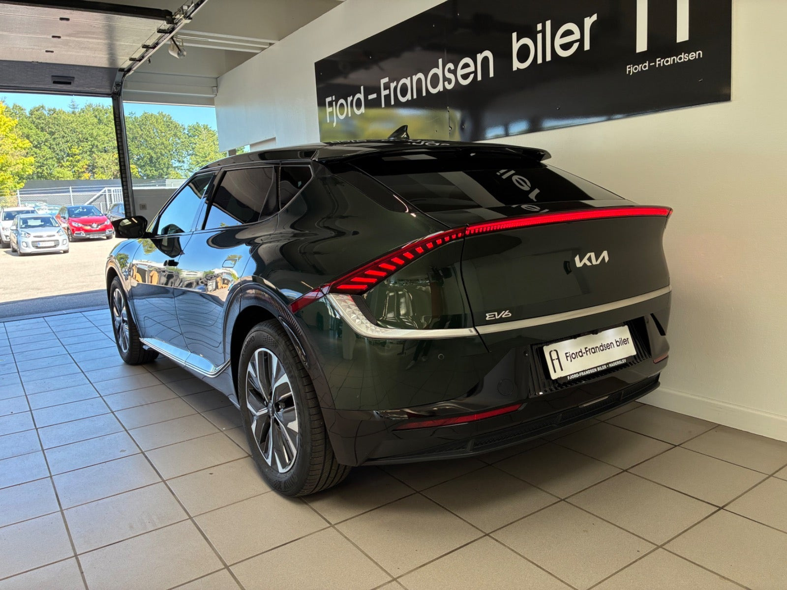 Grøn Kia EV6 fra 2023